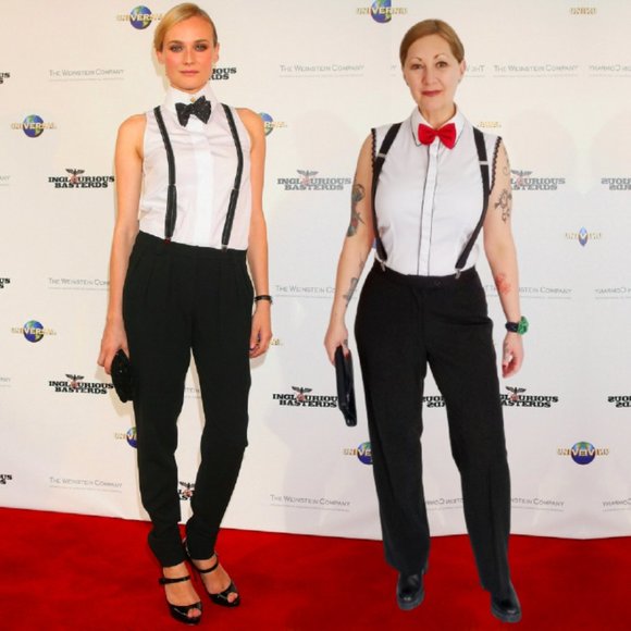 Refashioned Sleeveless Blouse (M/L) - Picture 6 of 6